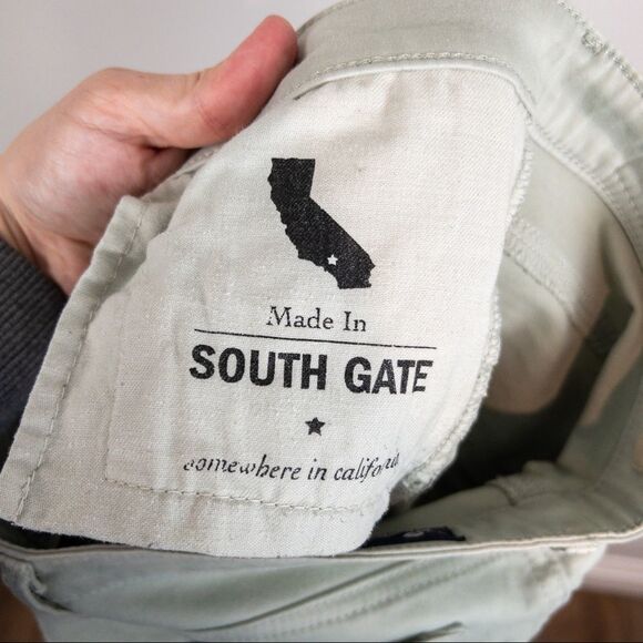 AG Adriano Goldschmied The Stilt Cigarette Jeans Mint Green Size 25 Low Rise - Picture 8 of 11